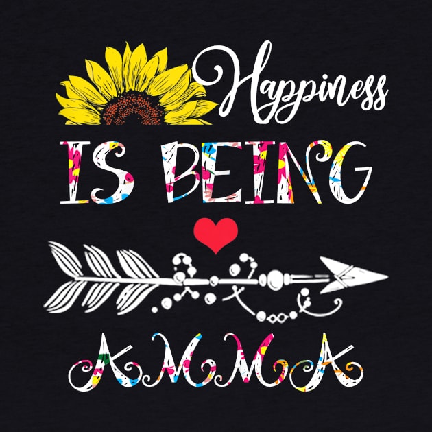 Happiness is being an amma mothers day gift by DoorTees